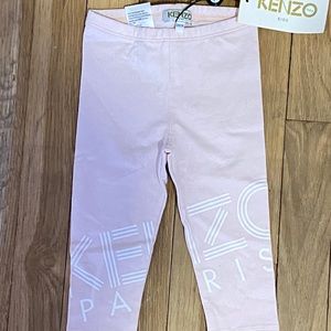 CUTE PINK KENZO KIDS LEGGINGS